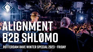 Rotterdam Rave 'Winter Special 2023' Friday - Alignment b2b Shlømo