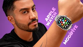 APPLE WATCH'A ÇELİK KASA MODİFİYE YAPTIM !!