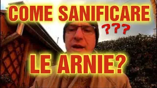 Apicoltura CD: Come sanificare un'arnia? Scopriamolo nel video!