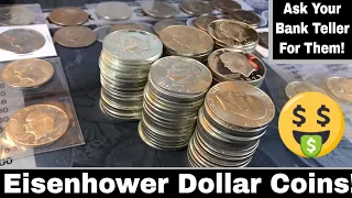 Collecting Ikes - Eisenhower Dollar Coins (Ask Your Bank Tellers)