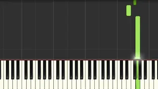 Bee Gees I Started A Joke  [Easy Piano Tutorial] (Synthesia) Right Hand Only