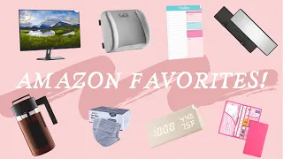 AMAZON FAVORITES & GAME-CHANGING ITEMS: Home organization, car accessories, office setup & more!!