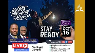 16 - Friday || Stay Ready || Pastor Dane Fletcher || iFollow Jesus || October 16, 2020