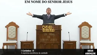 SANTO CULTO A DEUS (VÍDEO) - SEX - 19/01/2024 - 10hs - l CORÍNTIOS - CAP. 13