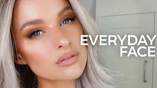 EVERYDAY MAKEUP ROUTINE FOR GLOWY SKIN AND A PRODUCTIVE WORK WEEK | INTHEFROW