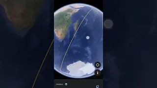You could sail form Alaska to India in a straight line!