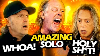 JAMES HETFIELD IMPROVISES AMAZING SOLO AND SHOCKS EVERYONE #METALLICA