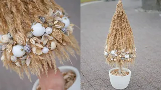 Christmas tree made from natural materials / Ёлка из природных материалов / DIY TSVORIC