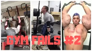 Top TikTok Gym Fails Compilation #2