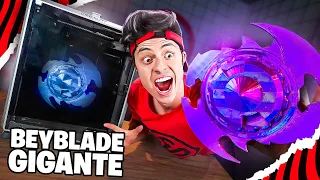 FIZ UMA BEYBLADE GIGANTE NA IMPRESSORA 3D