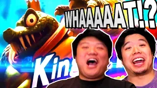 REACTING TO SMASH ULTIMATE DIRECT! (KING K ROOL & SIMON BELMONT)