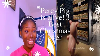 Percy Pig Comes to Life for the first time EVER 2021 Christmas Advert M&S FOOD REACTION