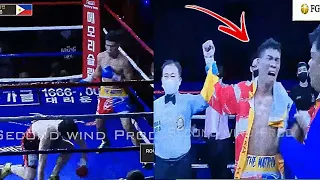 CONGRATS!  NAPAIYAK NA LAMANG ANG PINOY SA TUWA / NEW WBA ASIA CHAMPION