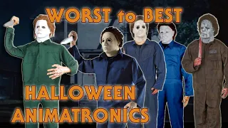 Michael Myers 🎃 Animatronics WORST to BEST | NEW vs OLD | RANKED TOP 5 #spirithalloween #halloween