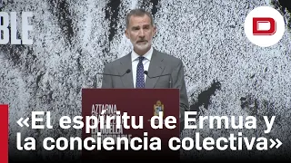 La intervención del Rey en el homenaje a Miguel Ángel Blanco