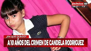 ¿En qué quedó en crimen de Candela Rodríguez?