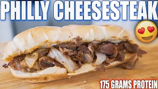 ANABOLIC PHILLY CHEESESTEAKS | High Protein Bodybuilding Meal Prep Recipe