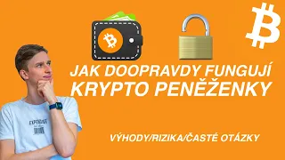 jak DOOPRAVDY fungují PENĚŽENKY na Bitcoin a další kryptoměny + srovnání / BTC// KRYPTO Mates