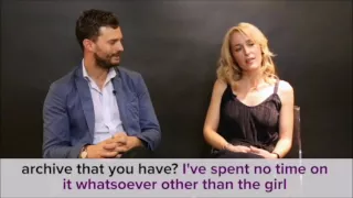 Jamie Dornan, Gillian Anderson - Buzzfeed Interview