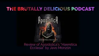 Apostolica "Haeretica Ecclesia"  review by Javo Monzón