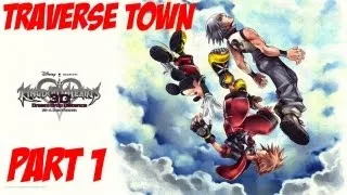 Kingdom Hearts 3D: Dream Drop Distance Playthrough (Part 1) - Traverse Town (Part 1 of 4)