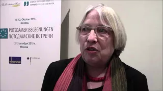 Kommentar von Frau Dr. Antje Vollmer zu den Potsdamer Begegnungen 2015