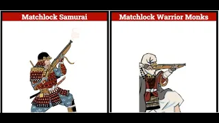 Total War: SHOGUN 2 1vs1: Matchlock Samurai vs Matchlock Warrior Monks (REMATCH)