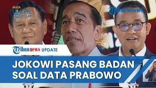 Respons Jokowi soal Anies-Ganjar Desak Prabowo Paparkan Data: Gak Semua Dibuka Kayak Toko Kelontong