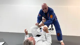 66 Year old BJJ Brown Belt candidate guard passes