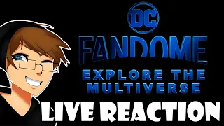 DC FanDome WATCH PARTY - Explore the Multiverse Live Reaction! Time Stamped! #ReactorFanDome