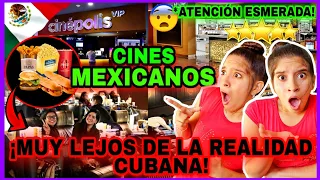 CINEPOLIS MEXICO🇲🇽 2023 reaction ¡En nuestro país CUBA🇨🇺 NO EXISTE🚫 algo así😪! Cubanas reaction#Cine