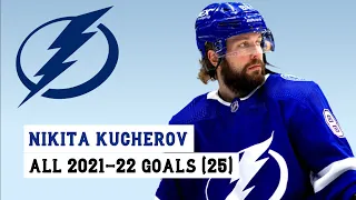 Nikita Kucherov (#86) All 25 Goals of the 2021-22 NHL Season