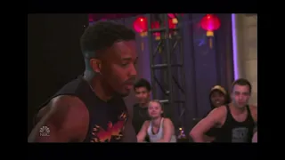 Najee Richardson at the Los Angeles City Finals - American Ninja Warrior 2022