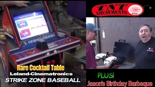 #963 STRIKE ZONE Arcade Video Game rare COCKTAIL by Leland/Cinematronics - TNT Amusements