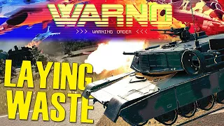 ULTIMATE DESTRUCTION in HUGE 10v10 MAP! | WARNO Gameplay