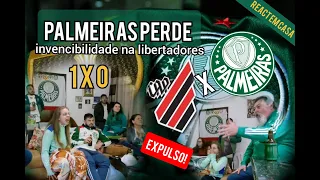 REACT - PALMEIRAS PERDE 1° Jogo SEMIFINAL LIBERTADORES Atlético-PR 1 X 0 Palmeiras 6°Derrota 2022