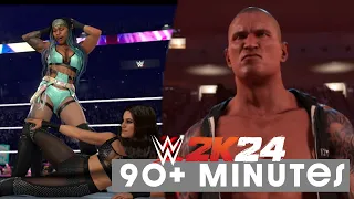 WWE2K24 90+ Minute Entrances !!! 1080 HD
