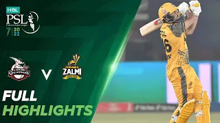 Full Highlights | Lahore Qalandars vs Peshawar Zalmi | Match 9 | HBL PSL 7 | ML2T