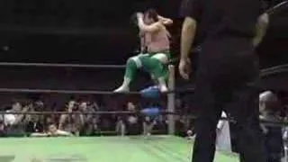 Misawa vs Marufuji (Match ending)