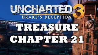 Uncharted 3 Treasure Locations: Chapter 21 [HD]