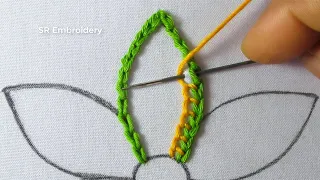 Latest Hand Embroidery Creative Work New Super Elegant Colorful Flower Amazing Design Easy Tutorial