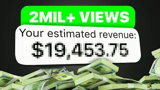 How Much YouTube Paid Me For 1 Million Views (2024)