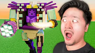 Minecraft But I Can Craft MECHS