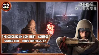 The Carolingian Coin Heist - Contract | Without Killing | AC Mirage | Hard Difficulty | RTX 3070