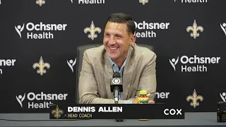 Dennis Allen on drafting Taliese Fuaga in 2024 NFL Draft | Saints Draft