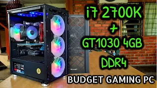 i7 2700K | GT1030 4GB DDR4 Budget Gaming Pc