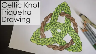 Drawing Celtic Knot Triquetra