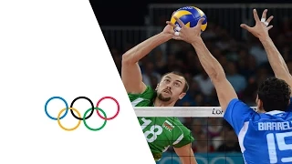 Volleyball Men's Preliminary Pool A Italy v Bulgaria - Full Replay | London 2012 Olympics