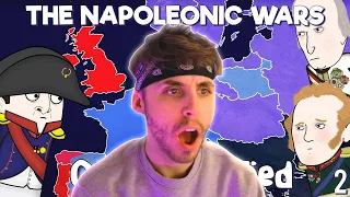 British Reacts To The Napoleonic Wars - OverSimplified (Part 2)