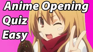 Anime Opening Quiz - Easy (30 Songs)